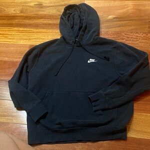 Nike Men's Dark Hoodie with Logo